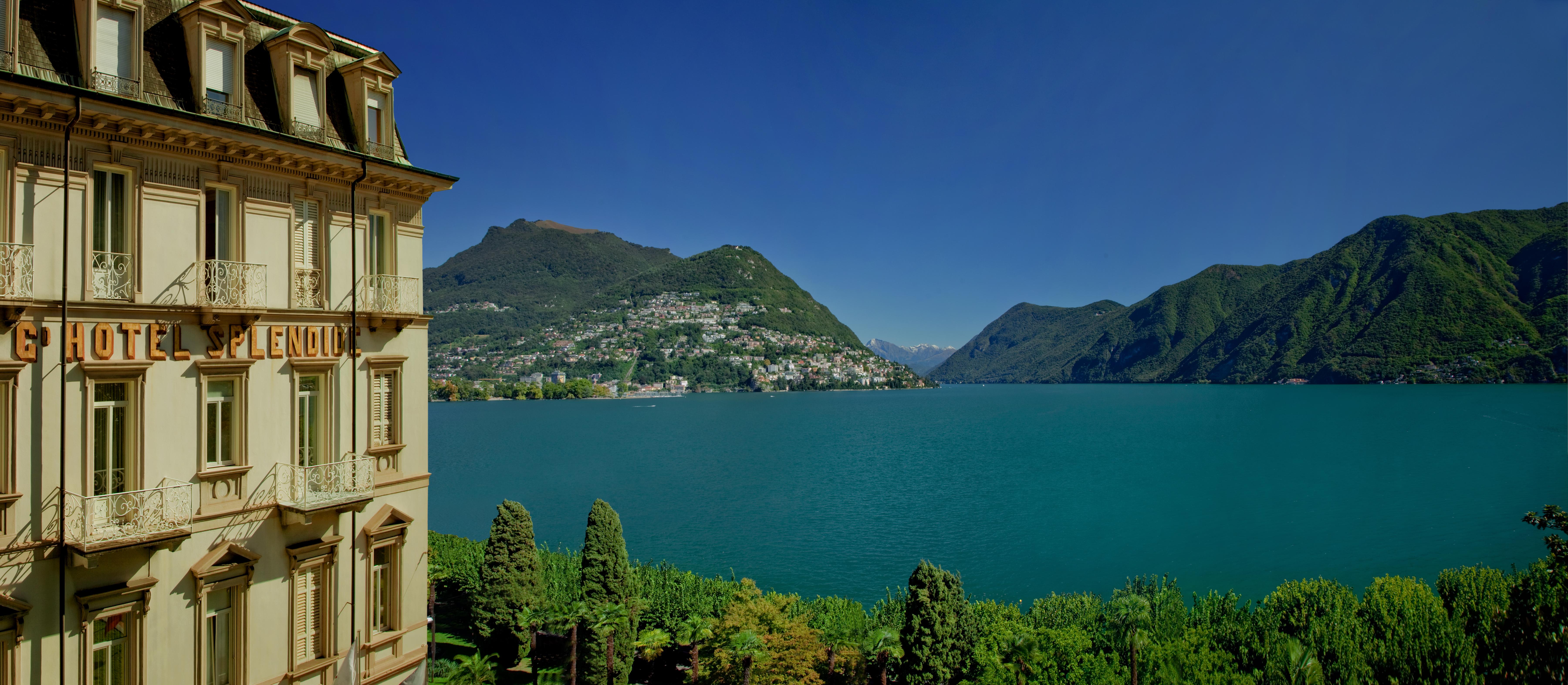 Hotel Splendide Royal Lugano Ngoại thất bức ảnh Lake Lugano