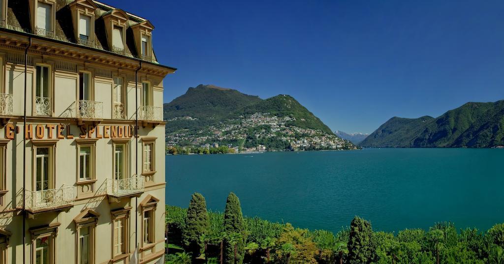 Hotel Splendide Royal Lugano Ngoại thất bức ảnh Lake Lugano
